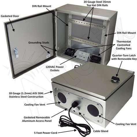 16x16x8 watertight steel box enclosure|altelix 16x16x8 enclosure.